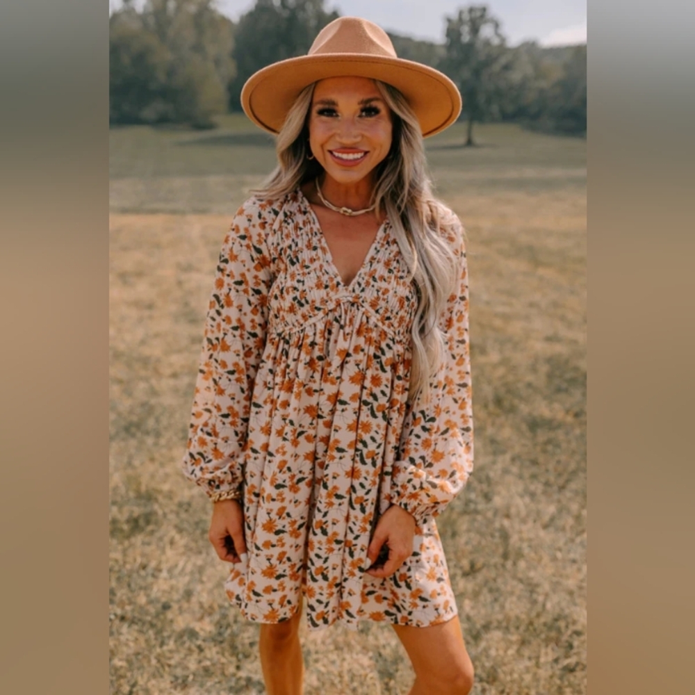 Floral Babydoll Dress
